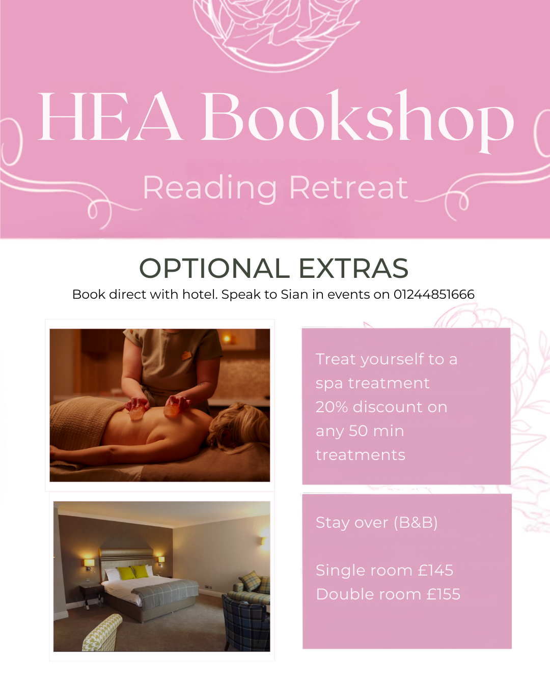 HEA Reading Retreat | Crabwall Manor, Chester | 18th October 2025