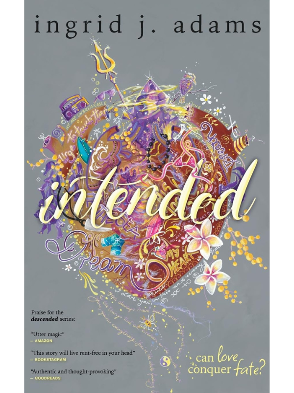 Intended (The Descended Series Book #3) | 90's Nostalgic Paranormal Romance | Ingrid J Adams
