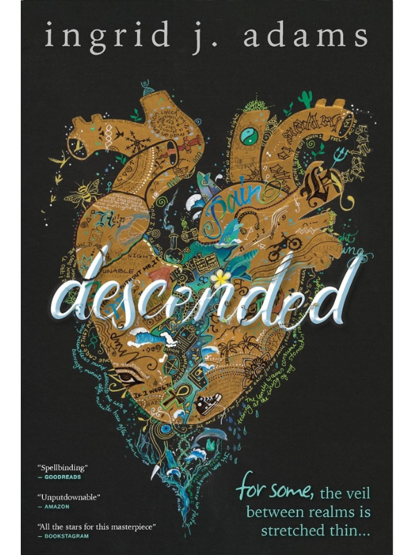 Descended (The Descended Series Book #1) | 90's Nostalgic Paranormal Romance | Ingrid J Adams