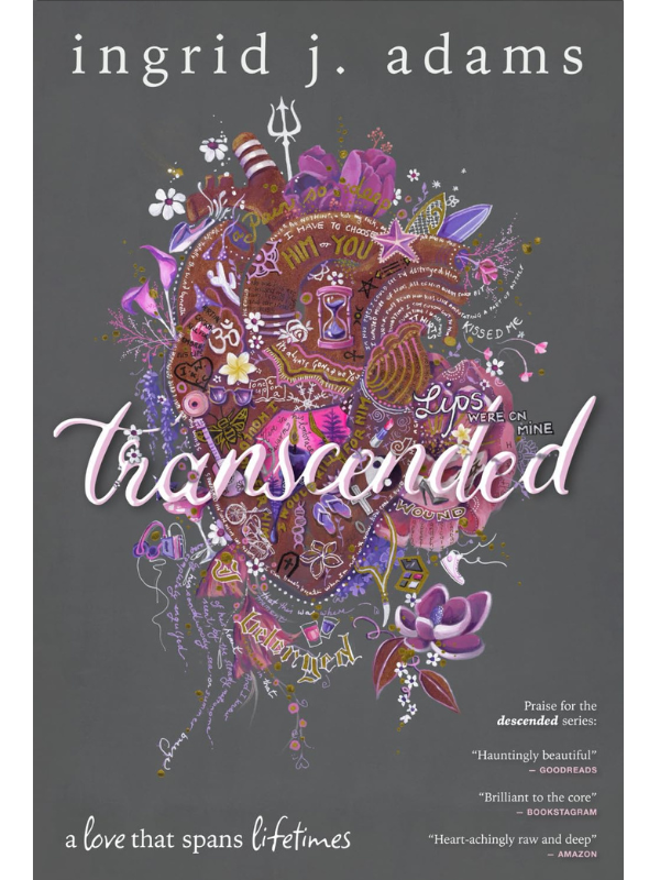 Transcended (The Descended Series Book #2) | 90's Nostalgic Paranormal Romance | Ingrid J Adams
