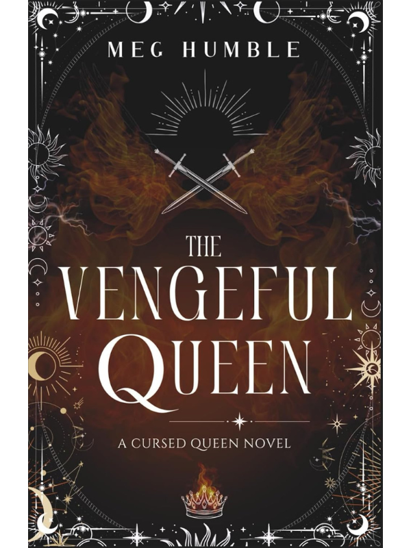 The Vengeful Queen (Cursed Queen #2) | Enemies to lovers Romantasy | Meg Humble