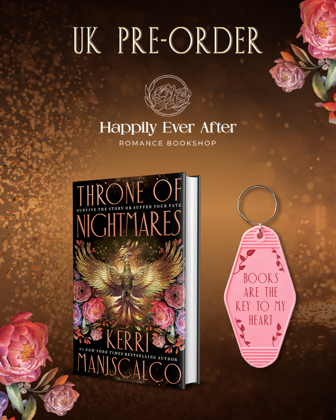 Throne of Nightmares Hardback (A Prince of Sin #3) | Kerri Maniscalco *RELEASE DATE 10TH FEB*