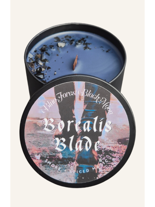 Borealis Blade Wooden Wick Candle