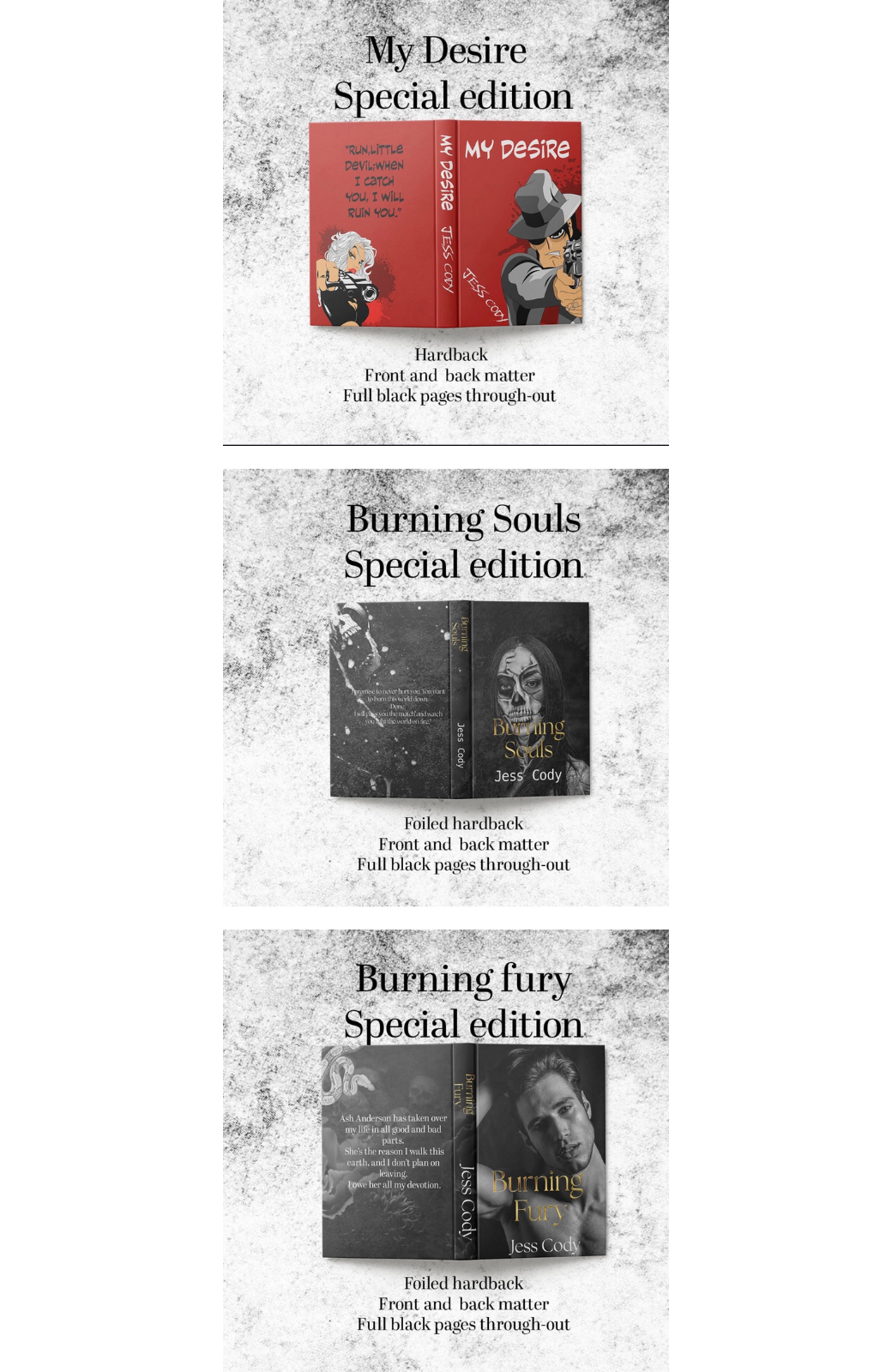 Jess Cody Special Editions