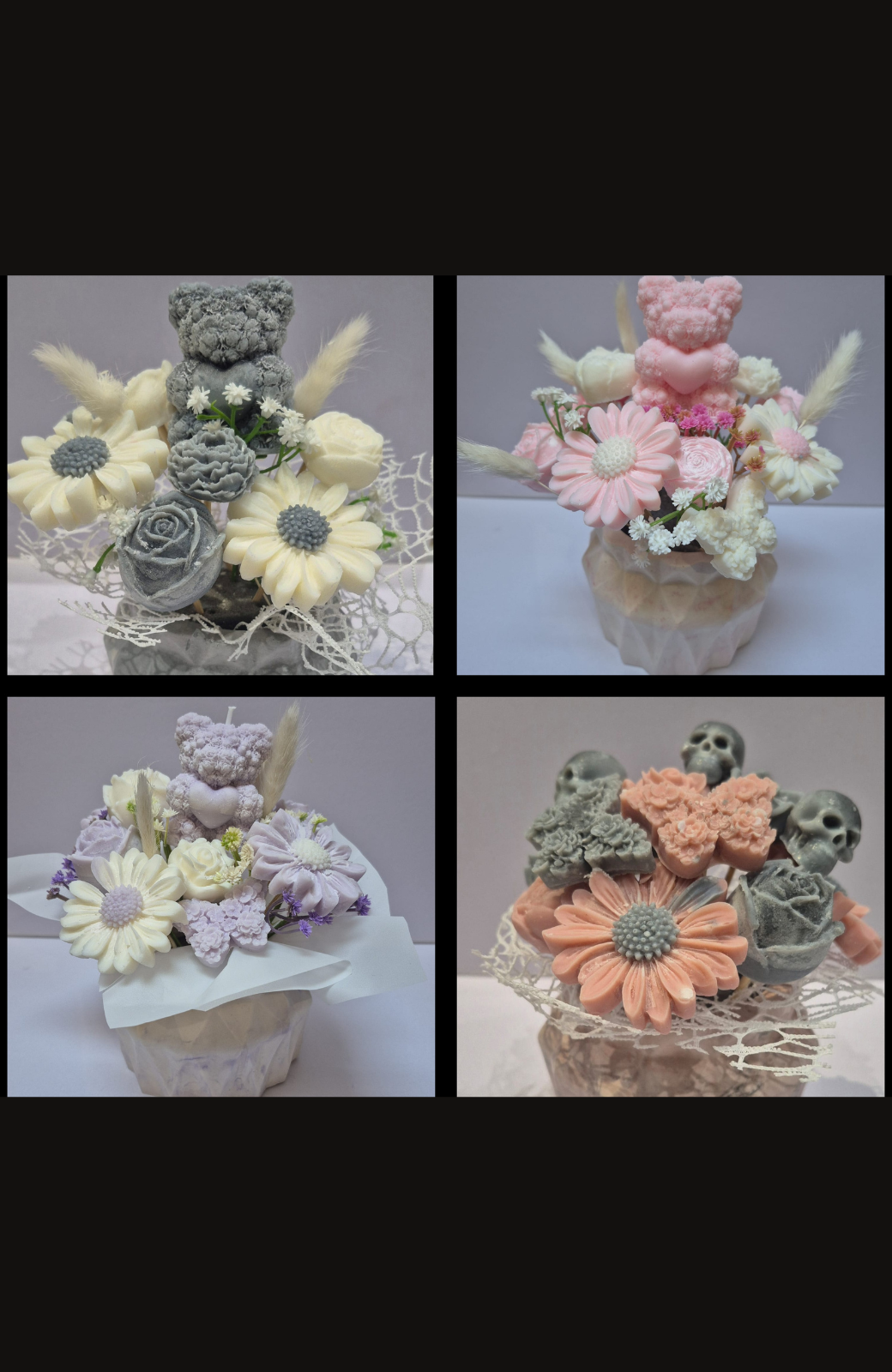 Hand Made Wax Melts and Ceramic Vase