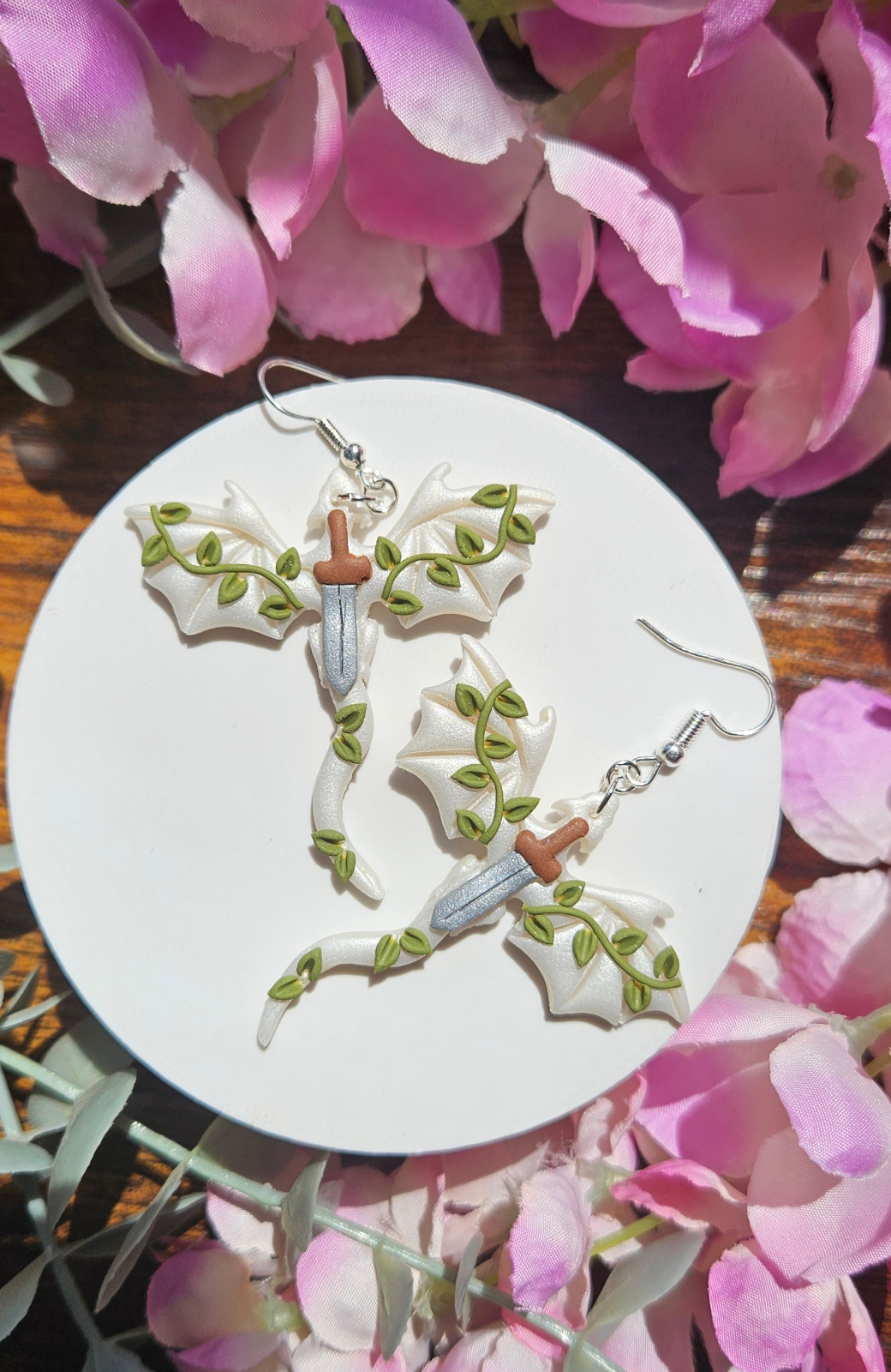 Fantasy Dragon Earrings | HF 27