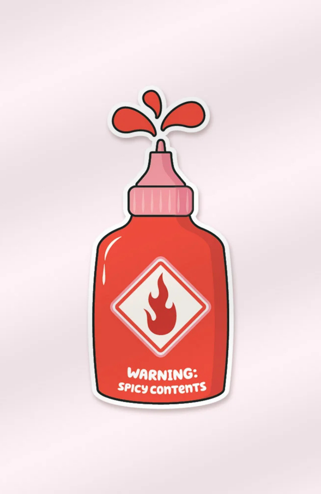Spicy Contents Sticker | Sticker