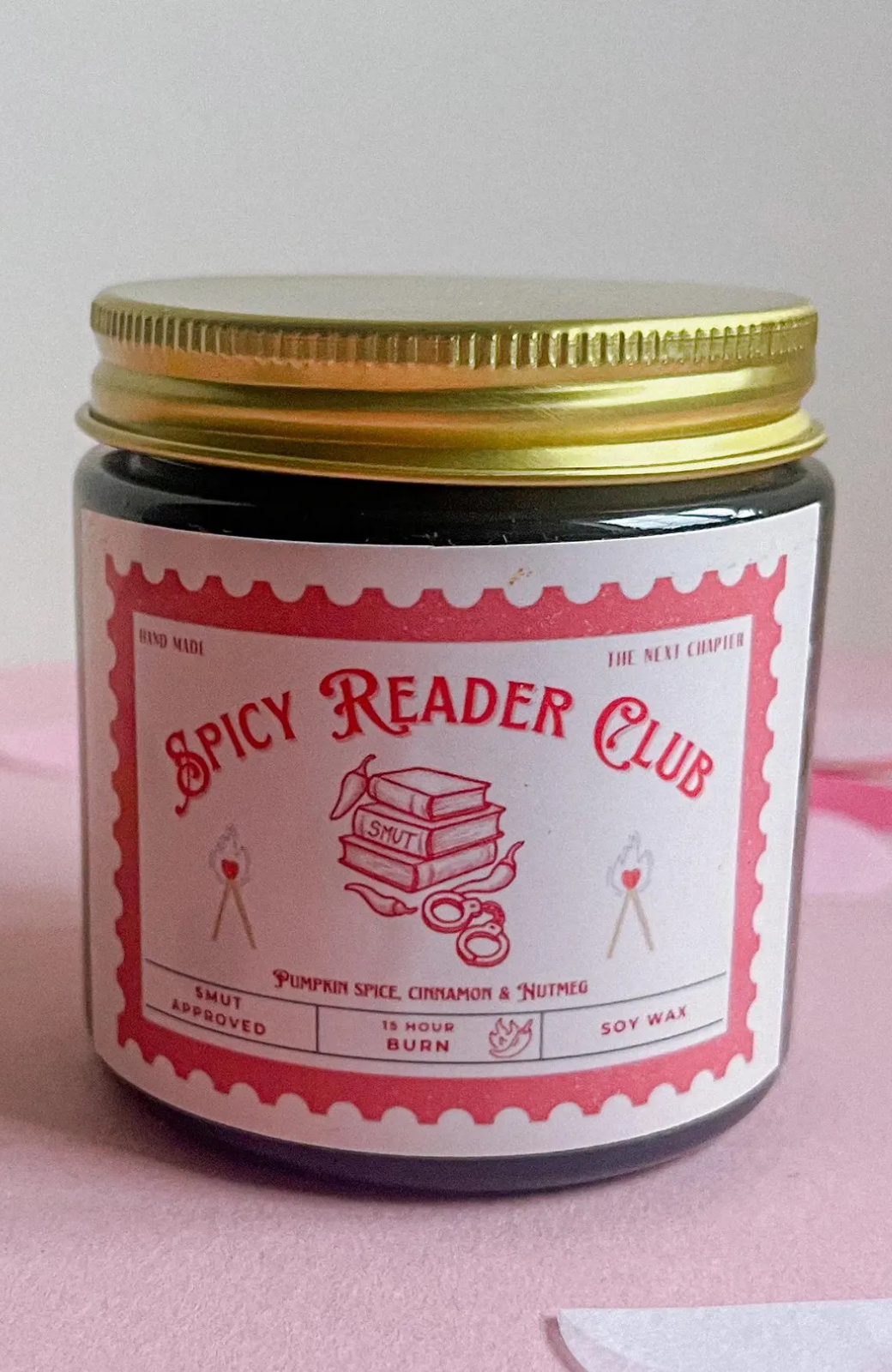 Spicy Reader Book Club Candle