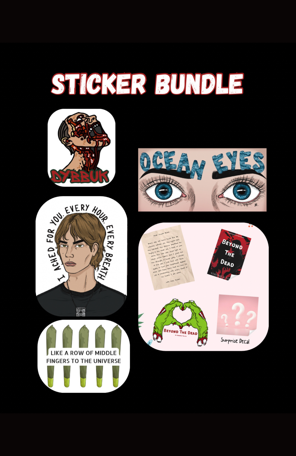 Beyond the Dead Sticker Bundle | HF 27