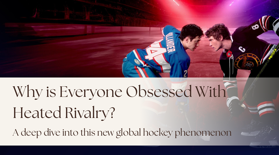Cleated Rivalry Why is Everyone Obsessed with Heated Rivalry? – HEA Bookshop