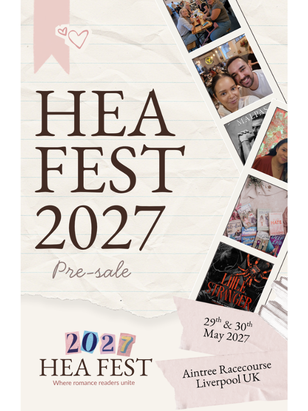 HEA FEST 2027: A Weekend of Romance Books, Authors & Fun in Liverpool