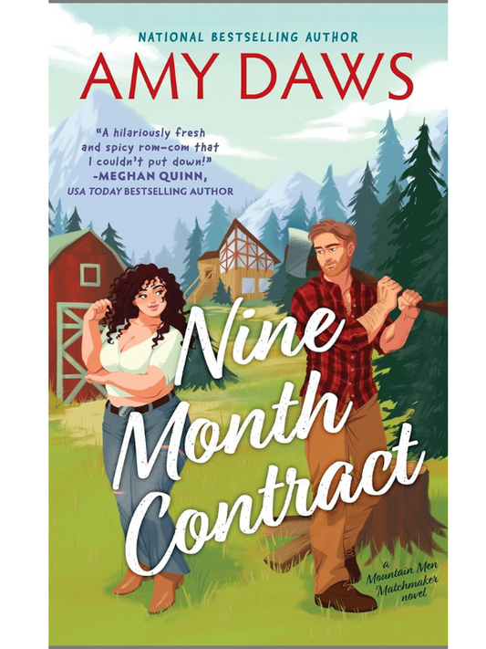 Nine Month Contract (Mountain Men Matchmaker #1) | Amy Daws