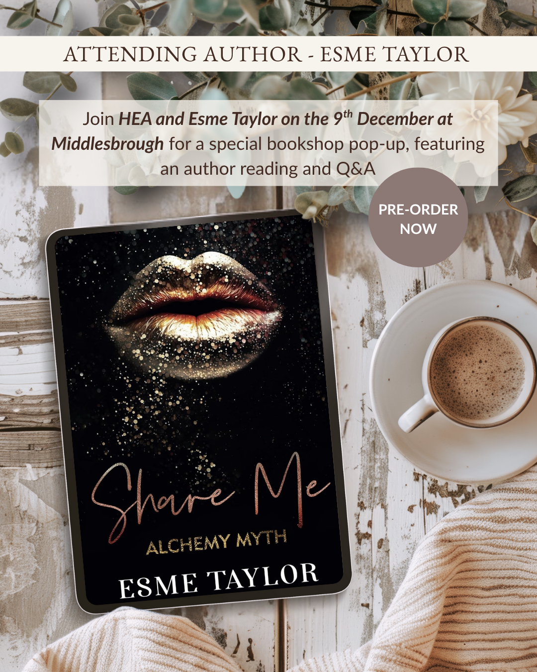 Middlesbrough December Bookshop Popup | 9th December 2025