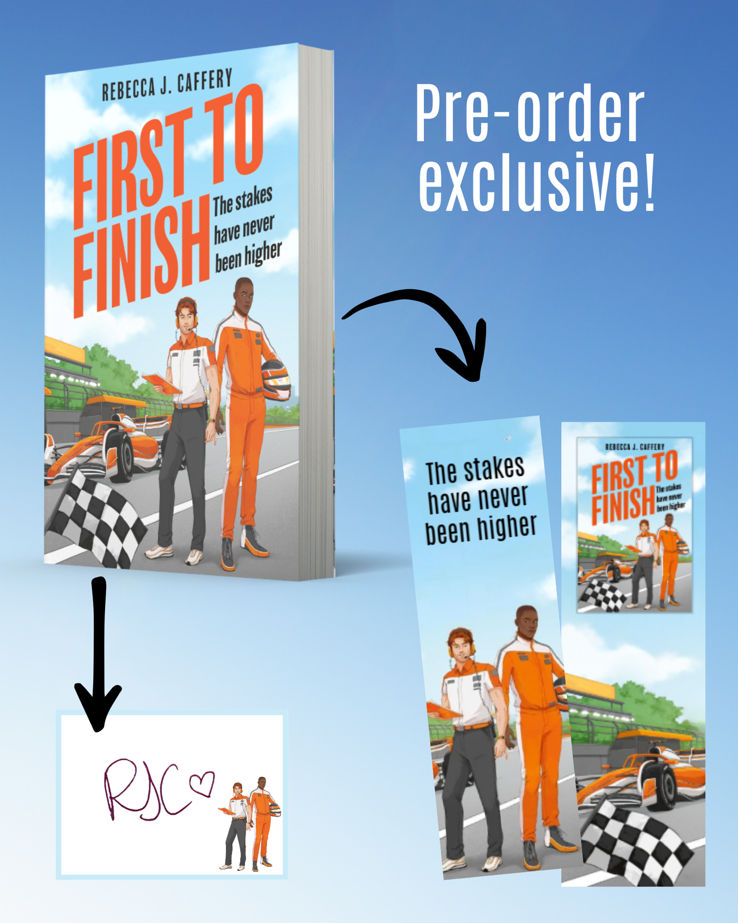 First to Finish (Pole Position #2) | Rebecca J. Caffery *RELEASE DATE 26TH MARCH*