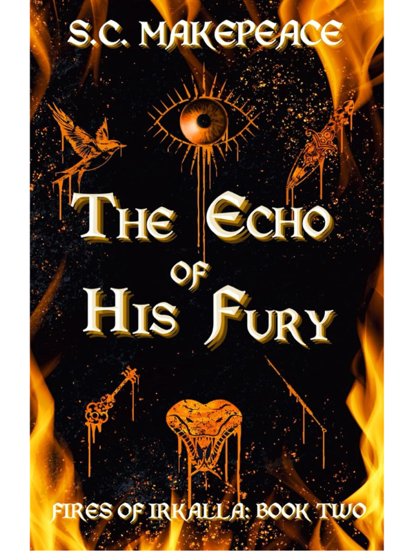 The Echo of His Fury (Fires of Irkalla #2) | S.C. Makepeace