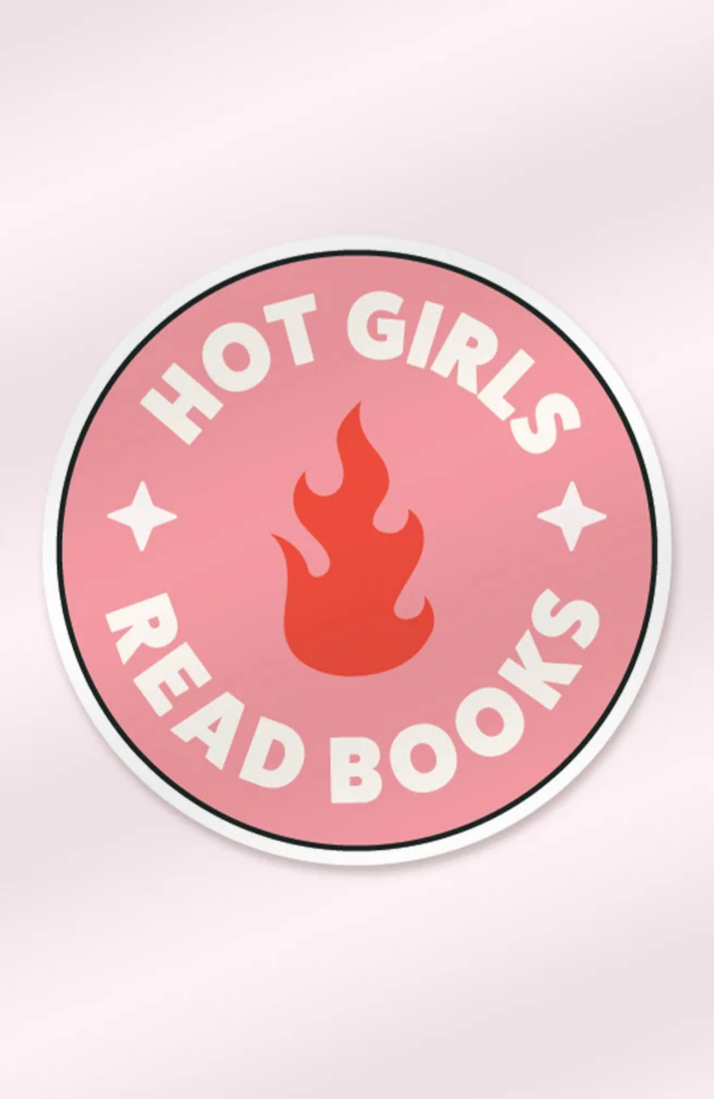 Hot Girls Read Books | Sticker