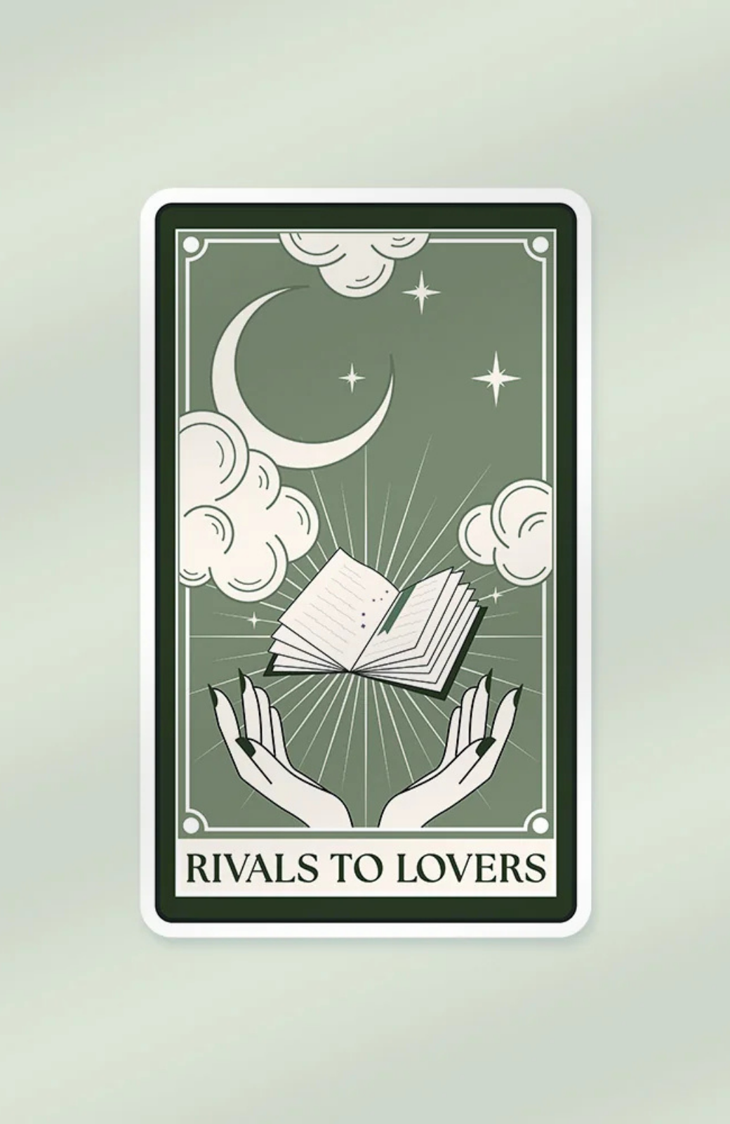 Rivals to Lovers Tarot Card | Sticker
