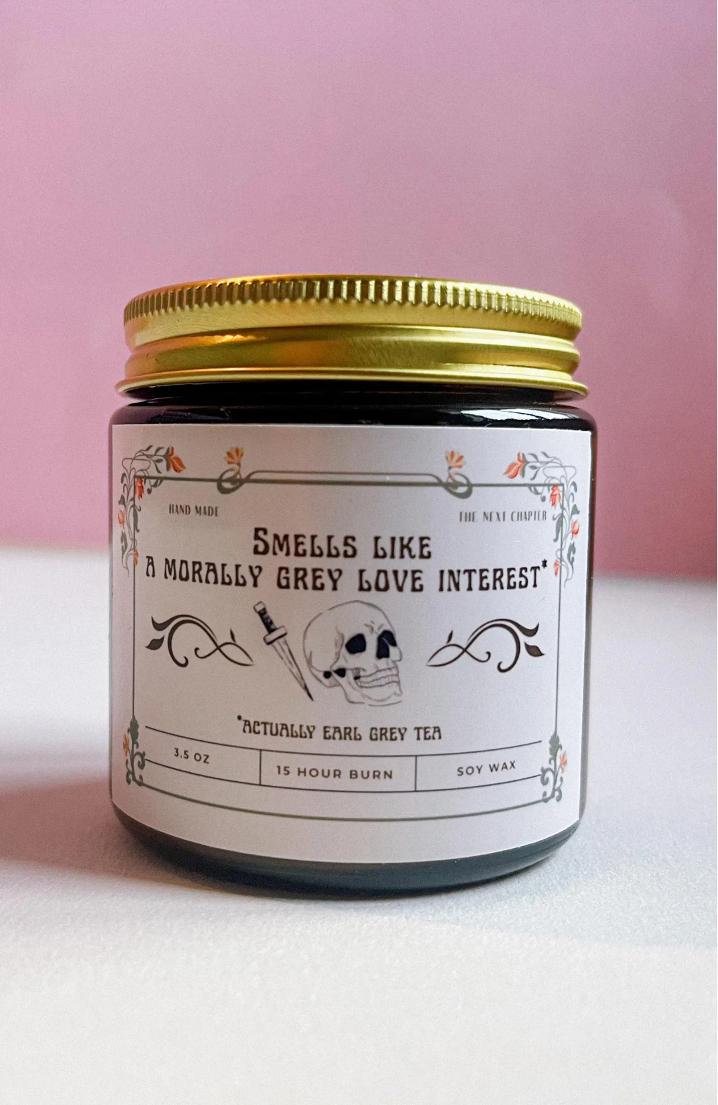 Morally Grey Villain Candle