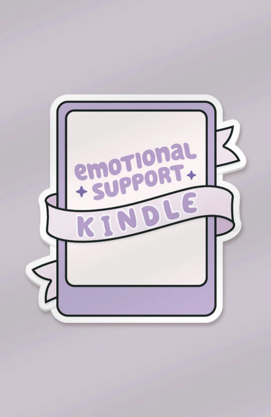 Emotional Support Kindle | Sticker