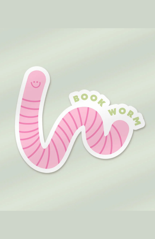Book Worm | Sticker