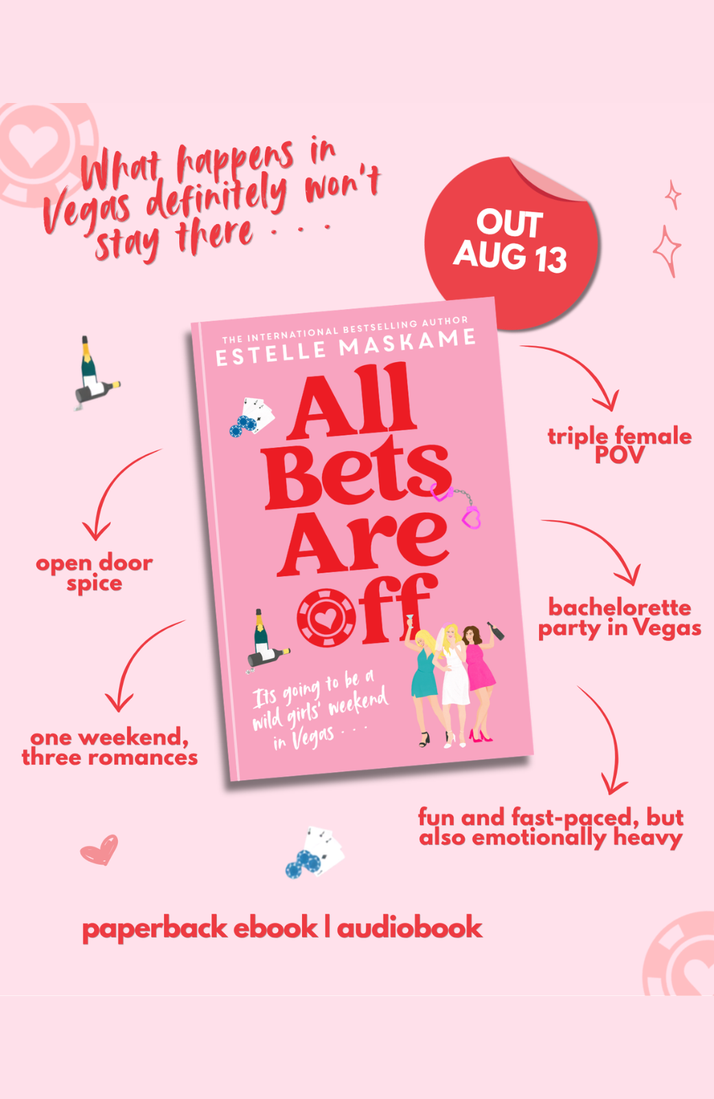 All Bets Are Off | Pre-Order: Out 13th August