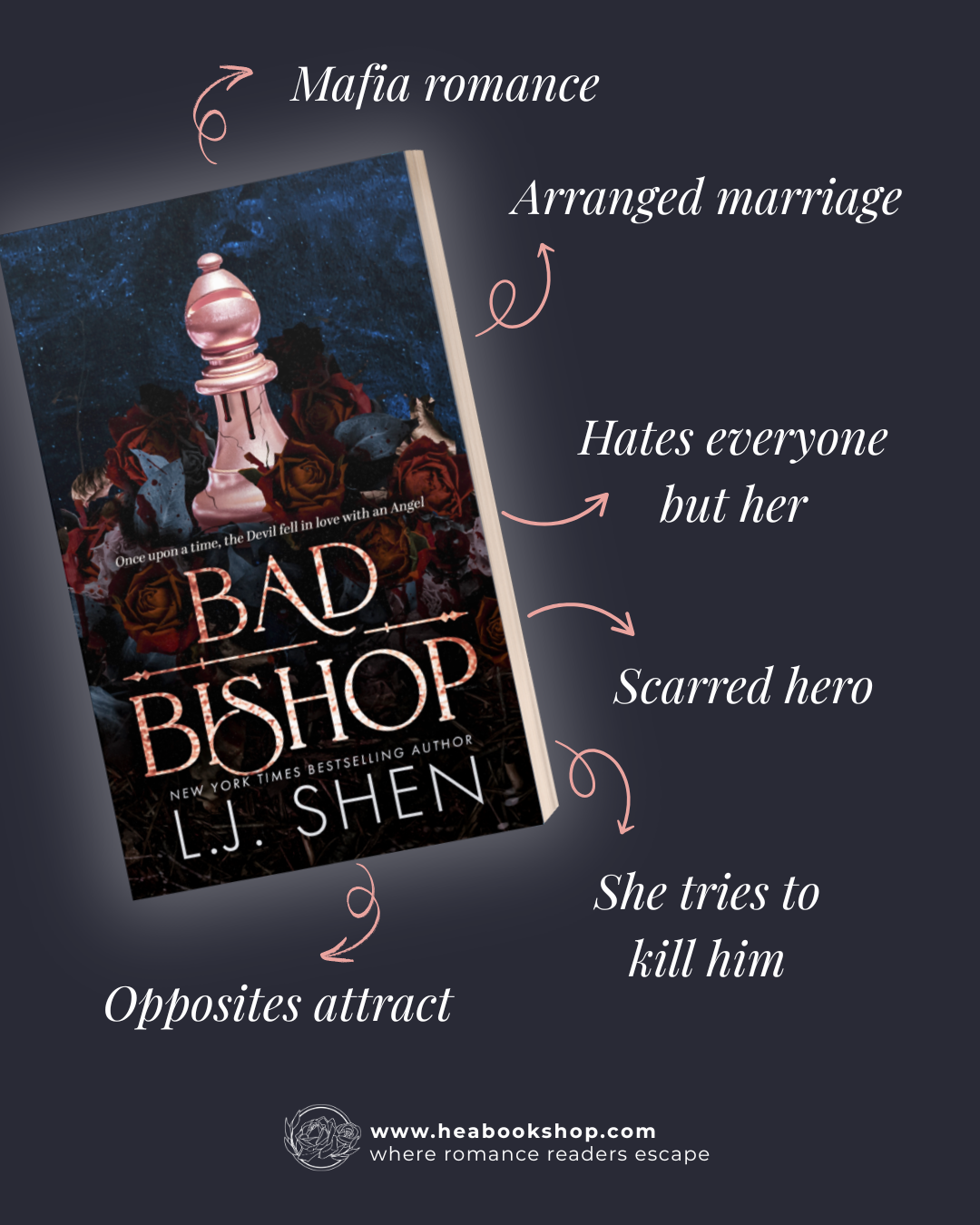 Bad Bishop (Society of Villains #1) | L.J. Shen | DUE 4TH NOVEMBER